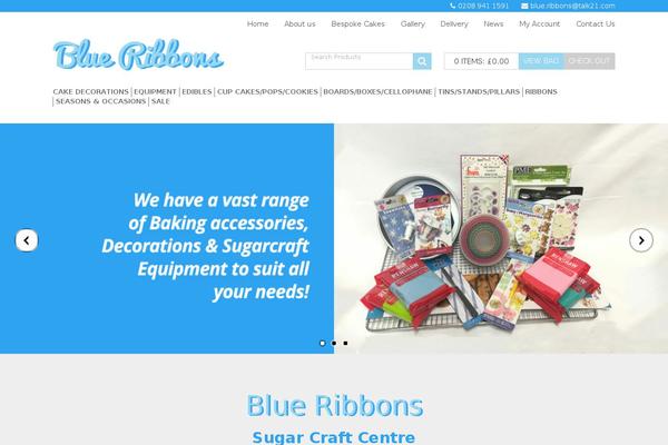 blueribbons.co.uk site used Blueribbons