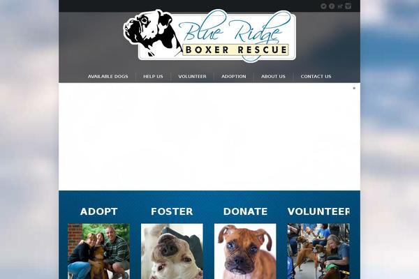 Site using Petfinder Listings plugin