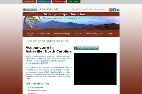 Site using constant contact plugin