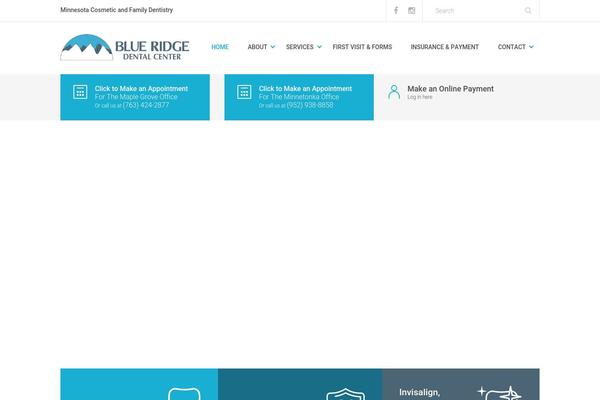 Site using Our Team Showcase plugin