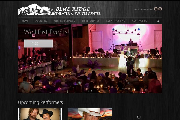 blueridgedinnertheater.com site used Elegance