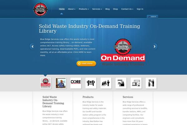 Divi theme site design template sample