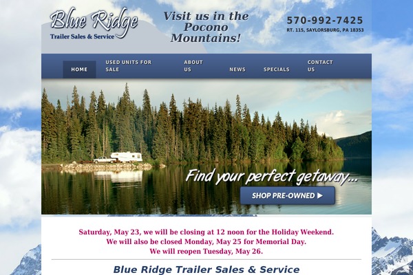 Winfield theme site design template sample