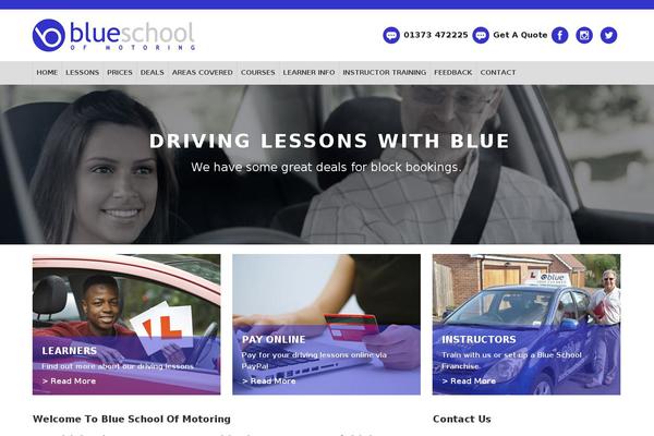Bsm theme site design template sample