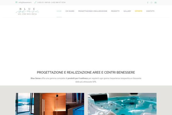 Waxom theme site design template sample