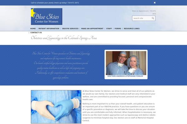 Choices theme site design template sample