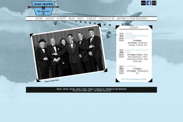 Site using Event List plugin
