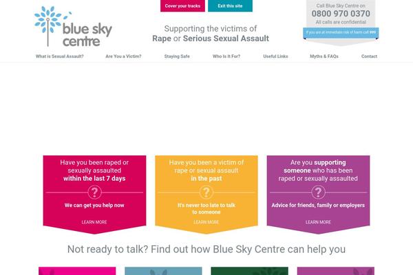 blueskycentre.org.uk site used Bonestrap