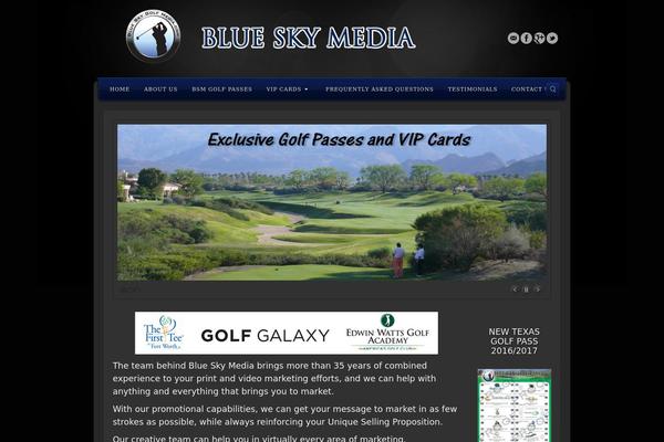 Alyeska theme site design template sample
