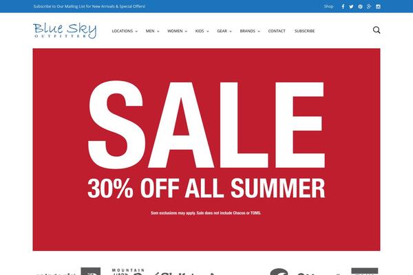 Mr. Tailor theme site design template sample