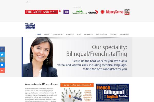 blueskypersonnel.com site used Maxima v1.02