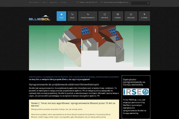 Abanix theme site design template sample