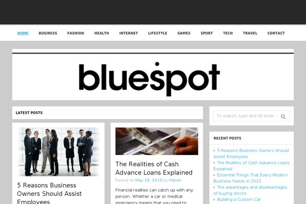 Momentous Lite theme site design template sample