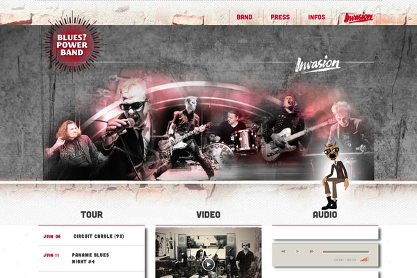 Soundstage theme site design template sample