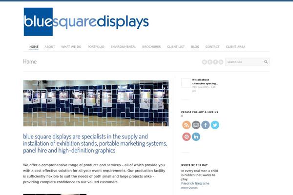 Propulsion theme site design template sample