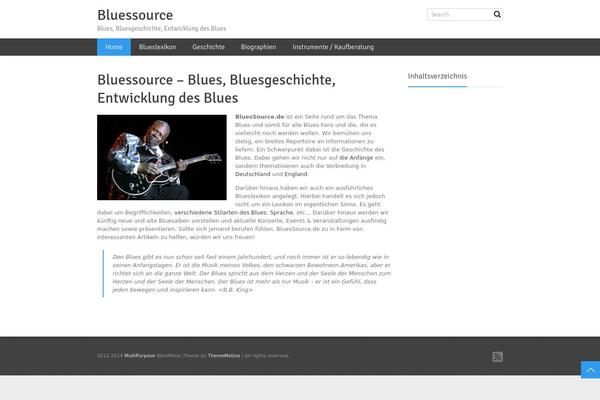MultiPurpose theme site design template sample
