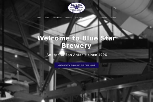 Bistro theme site design template sample