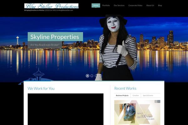 Venture theme site design template sample