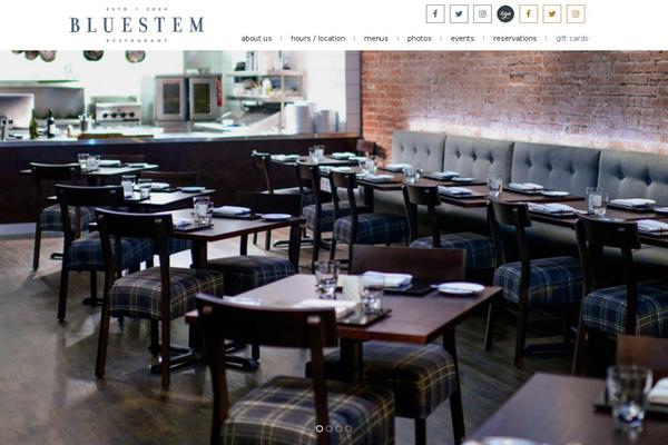 Nouveau theme site design template sample
