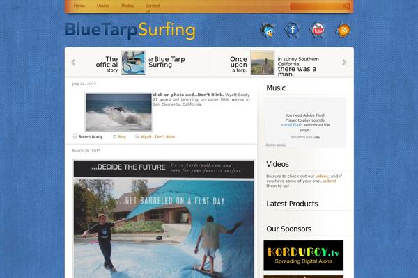 Bts theme site design template sample