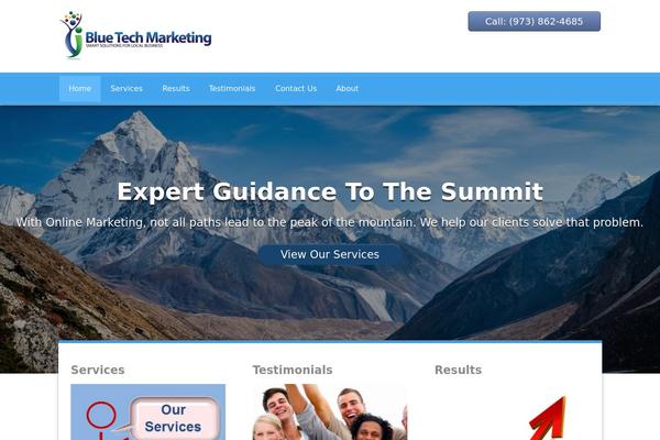 Woodpecker theme site design template sample