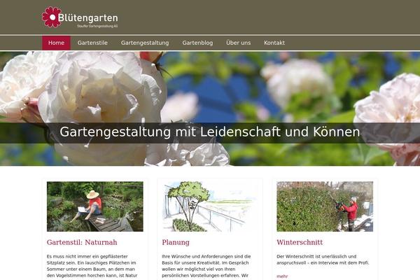 Twenty Thirteen theme site design template sample