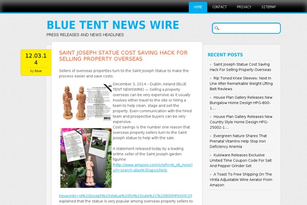 Newsworthy theme site design template sample