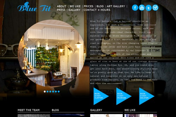 The Flat Shop theme site design template sample