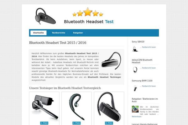 Wp Radiance 1.0.3 theme site design template sample