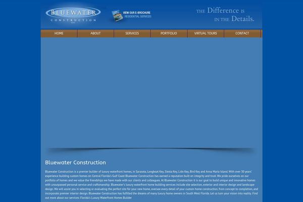 Blue Diamond v1.09 theme site design template sample