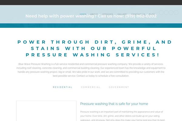 bluewaveclean.com site used Rhythm-child