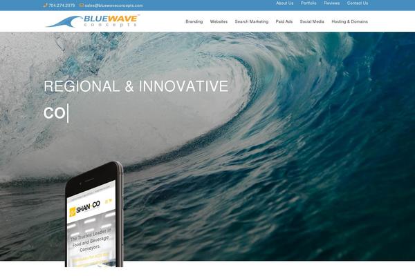 Whitelight theme site design template sample