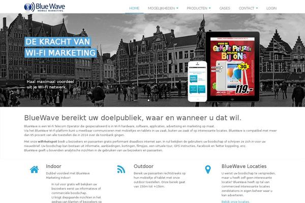 bluewavemarketing.be site used Unify
