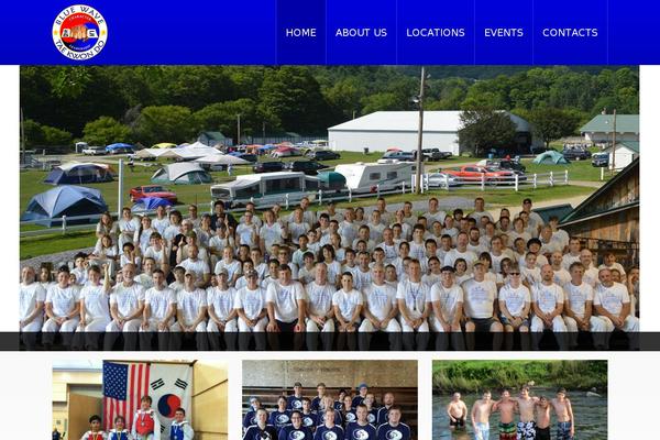 bluewavetkd.com site used Theme43186