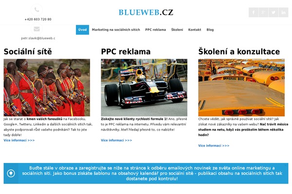 Breakout theme site design template sample
