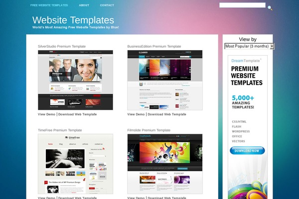 Gabfire Wp Showcase theme site design template sample