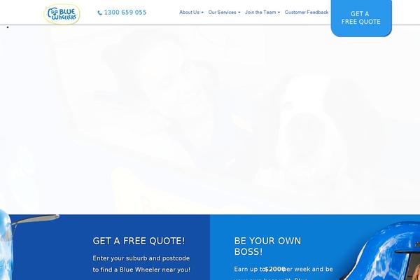 bluewheelers.com.au site used Blue-wheelers