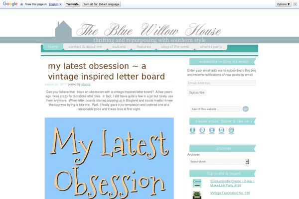 Vintage theme site design template sample