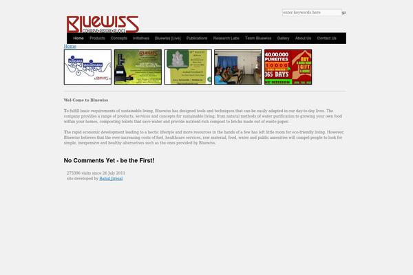 Rotary theme site design template sample