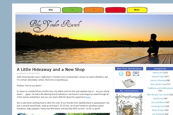 Thesis 1.8.6 theme site design template sample