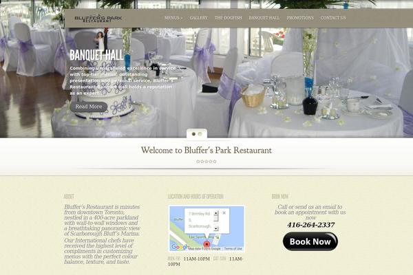 MyCuisine theme site design template sample