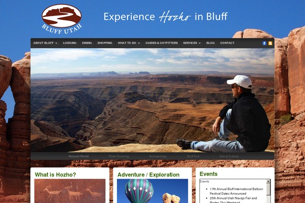 Natural theme site design template sample