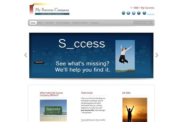 TheProfessional theme site design template sample