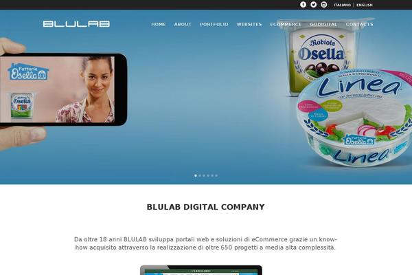 Hazel theme site design template sample