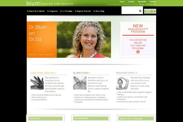 blumcenterforhealth.com site used Storefront-child-theme