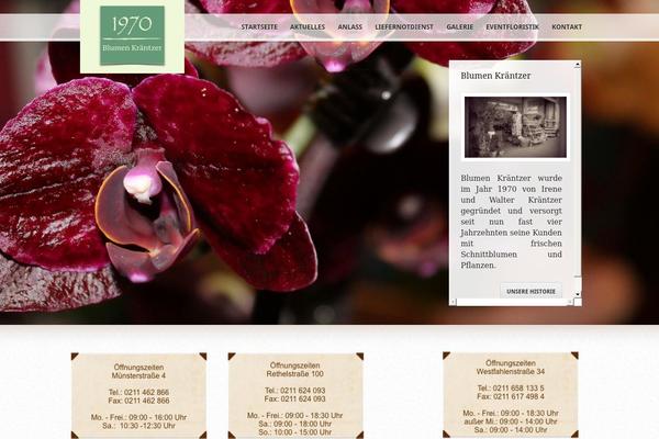 Foodlovers theme site design template sample