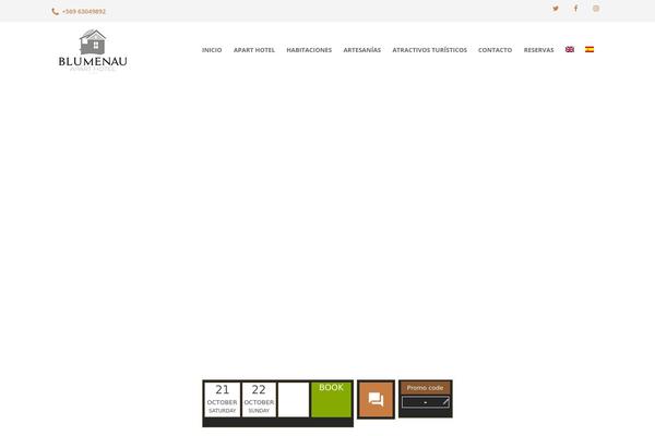 Resort theme site design template sample