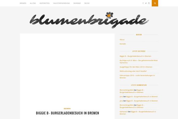 Florence theme site design template sample