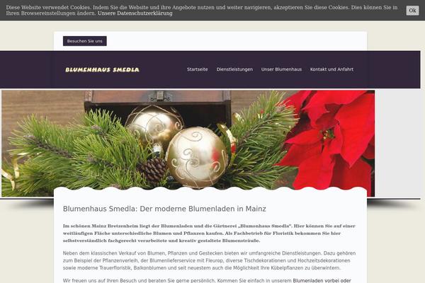 Beautypress theme site design template sample