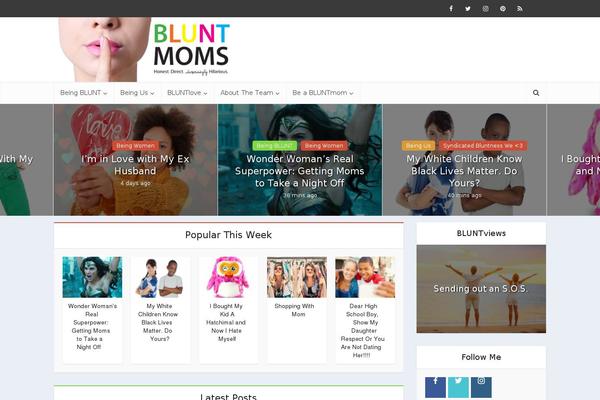 CheerUp theme site design template sample